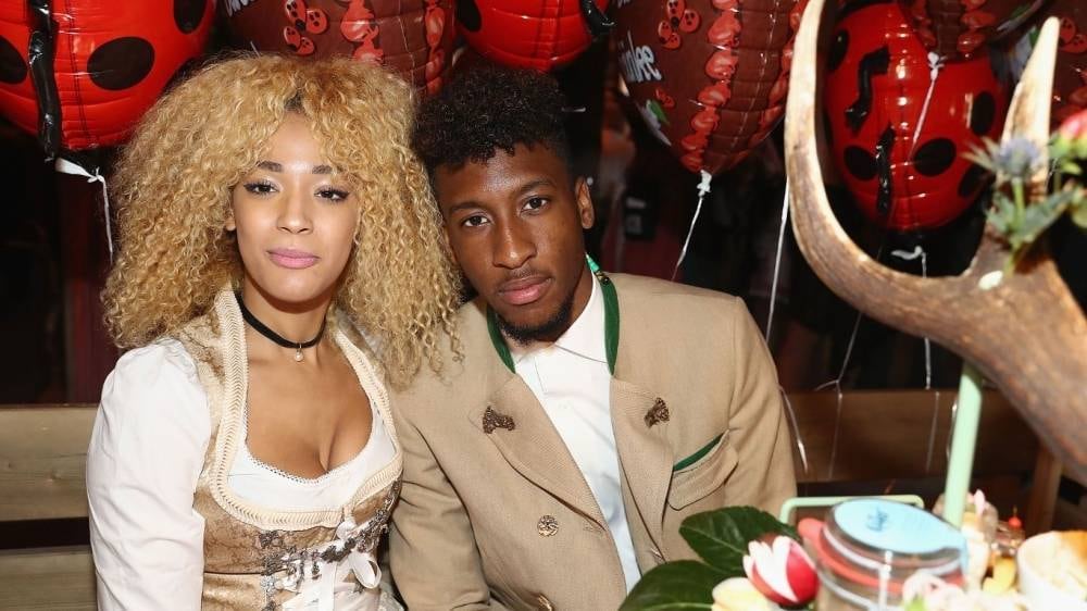 O francês Kingsley Coman e sua companheira estavam tão na pinta que pareciam popstars