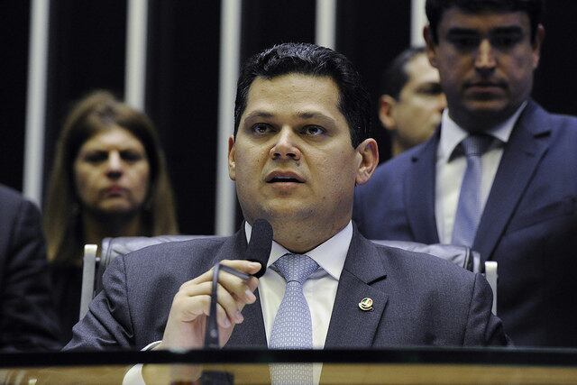 Senador Davi Alcolumbre (DEM/AP), presidente do Senado