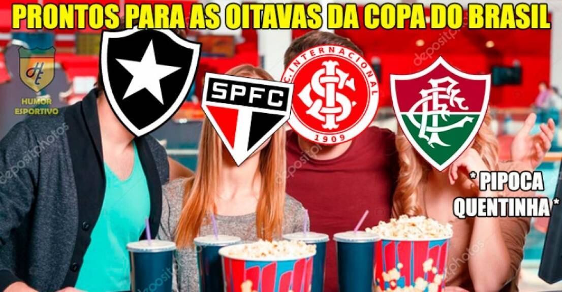 Meme eliminados Copa do Brasil