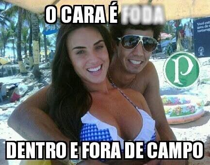 O namoro de Victor Ramos com Nicole Bahls ainda rende boas piadas...