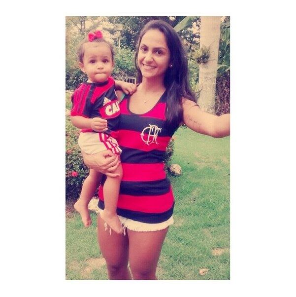 Mesmo com o fim do relacionamento, Renata e Lara mostram que ainda compartilham uma paixão com o Imperador: o Flamengo