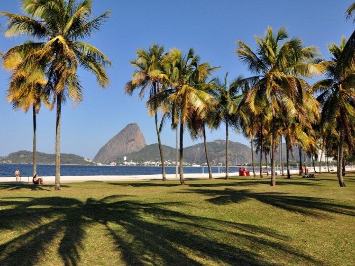 Já para os apaixonados que curtem esportes e exercícios ao ar livre, o aterro do Flamengo oferece área extensa e vistas maravilhosas. No local, é possível alugar bicicletas e andar de patins ou skate