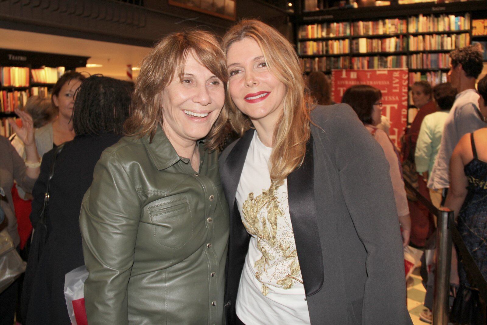 Renata Sorrah e Maria Padilha também foram ao lançamento