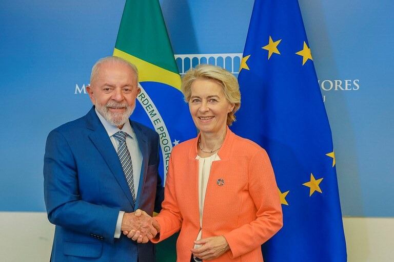 Von der Leyen classificou o tarifaço como prejudicial para ambos os lados do Atlântico