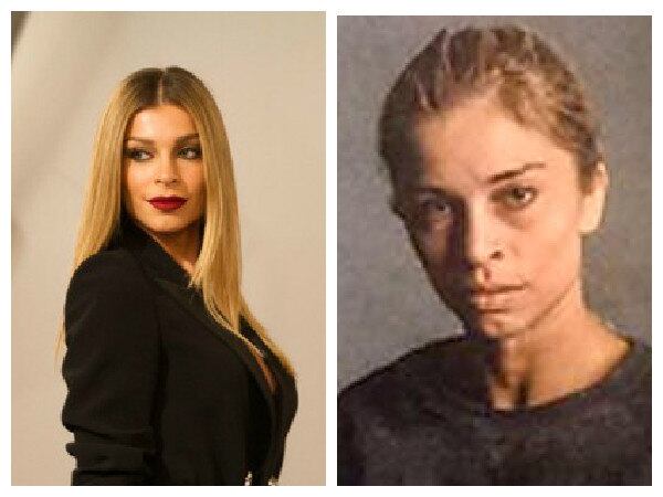 Magra e com olheiras
Nem parece a mesma pessoa, mas as duas mulheres são Grazi Massafera. Na foto da direita, a atriz aparece caracterizada para sua personagem, Larissa, da novela Verdades Secretas
