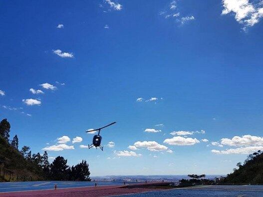 Tarde foi marcada por sol forte e calor