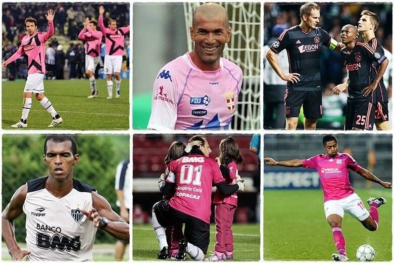 Cada vez mais, o rosa faz parte da moda futebolística. Em janeiro, por exemplo, a diretoria do Boca Juniors divulgou que a camisa desta cor, atual 3º uniforme do time, é o modelo mais vendido da história do clube. Confira a seguir uma seleção de camisas com a cor adorada pelas mulheres

Saiba tudo sobre esportes! Acesse R7.com/esportes
