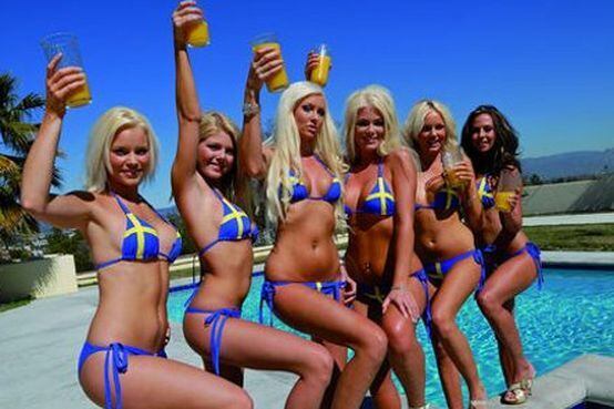 As suecas são muito gatas...