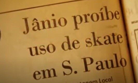 Divulgação do veto na imprensa, à época