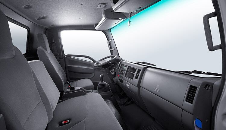 Interior do N Series a diesel vendido no mercado chinês