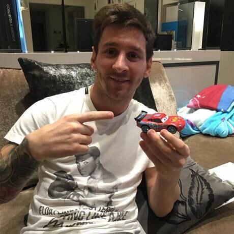 Messi também costuma compartilhar momentos da vida pessoal com os seguidores do Instagram