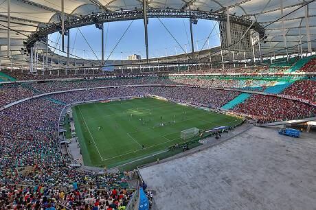 Fonte Nova será sede de dois jogos nesta quarta (10)
