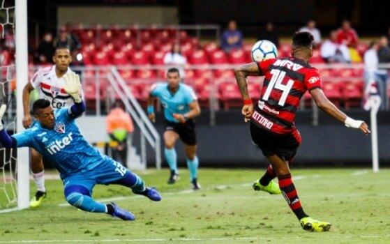 12º empate - São Paulo 2 x 2 Flamengo