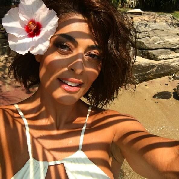 Juliana faz selfie e encanta seguidores na internet