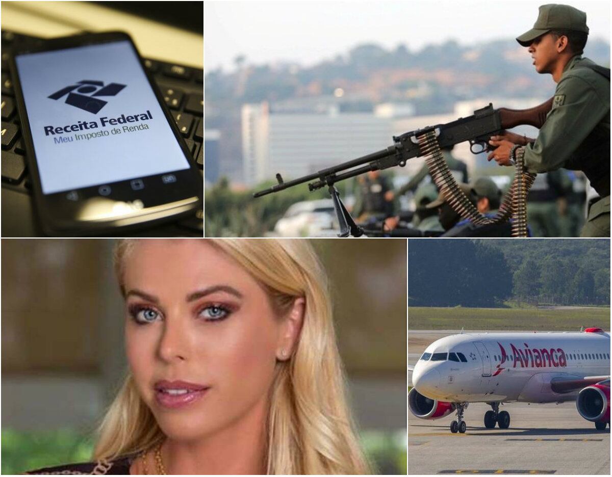 A semana que termina neste sábado (4) foi marcada pelas
manifestações convocadas pelo presidente da Assembleia Nacional da Venezuela,
Juan Guaidó, na tentativa de derrubar o o regime de Nicolás Maduro. Também
movimentou o noticiário a morte da modelo Caroline Bittencourt, de 37 anos, e o
fim do prazo de entrega da declaração do Imposto de Renda 2019. Relembre estes e outros acontecimentos nas
próximas fotos