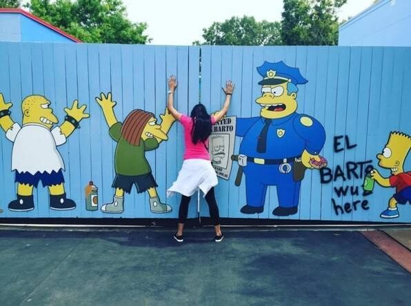 Ela tem curtido as férias forçadas na Disney e publicado as
fotos da viagem em suas redes sociais