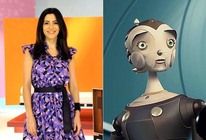 A ex-VJ Marina Person também se arriscou nas dublagens como
a personagem Cappy em Robôs
(2005)