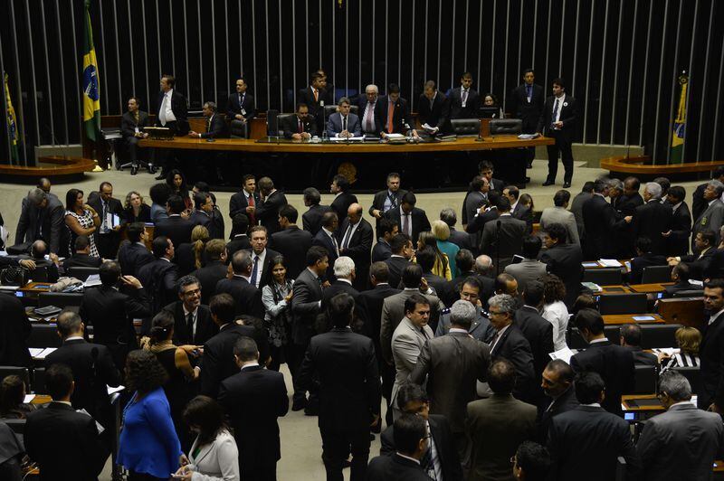 Parlamentares no Congresso