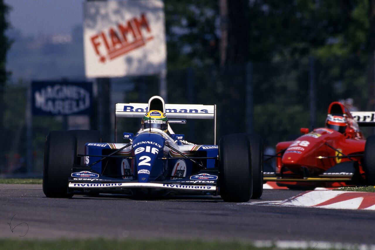 Depois do bicampeonato, a Williams chamou a atenção de Senna, que em 1994 assinou com o time. Mas, o FW16 de Newey tornou o sonho em pesadelo na etapa de Ímola, na Itália. Em uma curva de alta velocidade, Senna perdeu o controle do carro e, após bater no muro, morreu. Em sua autobiografia, o engenheiro afirma que algo no veículo estava errado e reafirma: "Eu sempre sentirei um grau de responsabilidade pela morte de Ayrton"