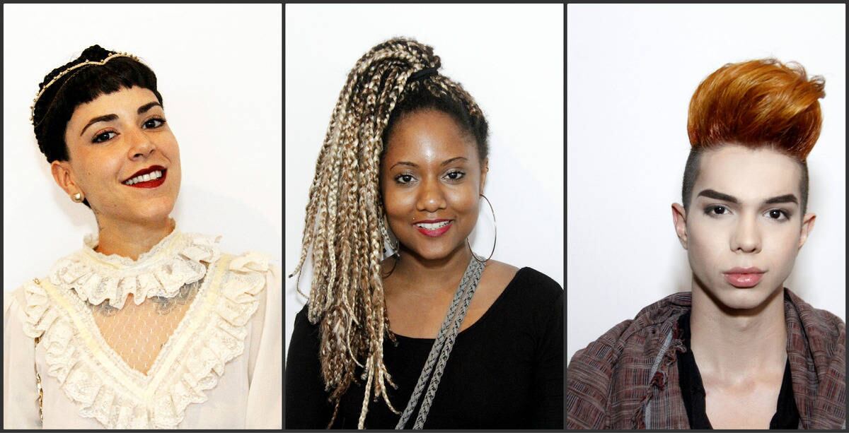 A galera que circula pela São Paulo Fashion Week é criativa não só na hora de se vestir. Escolher um penteado também é um exercício de moda. Confira os cabelos mais ousados que circulam pelos corredores do evento!

ASSISTA: Celeiro de Subcelebridades: Lele e Marcella Franco passeiam pela SPFW