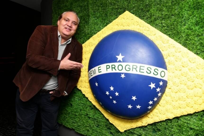 Branco - Após exercer a função entre 2003 e 2007, o ex-lateral foi anunciado pela CBF neste mês de outubro de 2018 como novo coordenador de base da Seleção Brasileira
(Foto: Lucas Figueiredo/CBF)