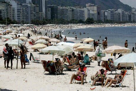 As praias de Copacabana e do Leme estão boas para mergulho