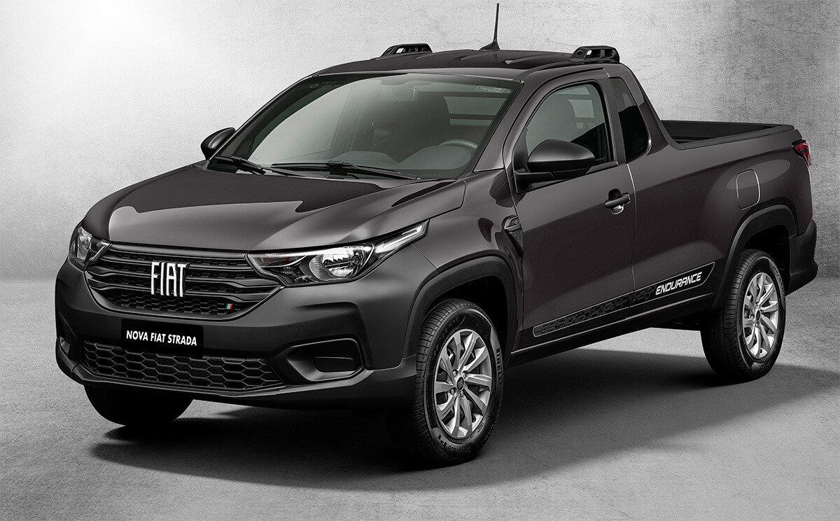 Versão Endurance da Strada 2021 que tem motor 1.3 Firefly com 109cv