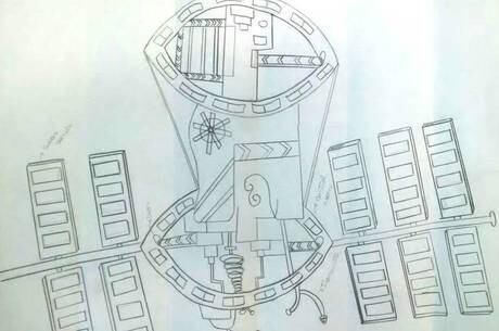 O desenho da Isabela reconhecido pela Nasa