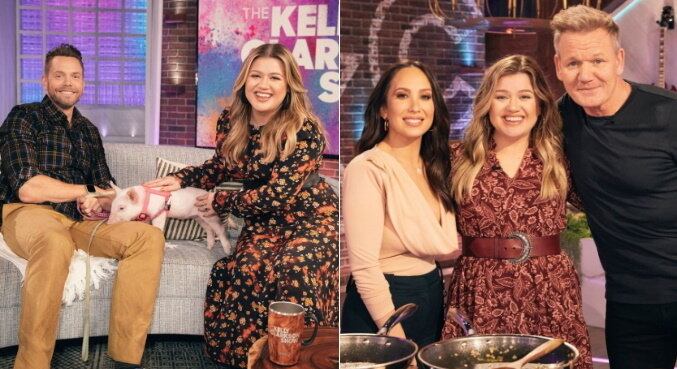 Kelly Clarkson
A cantora se mostrou uma grande revelação como apresentadora e tem feito muito sucesso com seu talk show, o The Kelly Clarkson Show. Descolada, divertida e sem papas na língua, ela conquistou público e crítica, ganhando inclusive o prêmio Emmy de Melhor Apresentadora de Talk Show, além de o programa ter sido eleito o melhor talk show diurno da TV dos EUA. A estrela também já comandou outras premiações, como o Billboard Music Awards. Por conta disso, diversos internautas apostam que ela seria perfeita para o cargo de apresentadora do Oscar