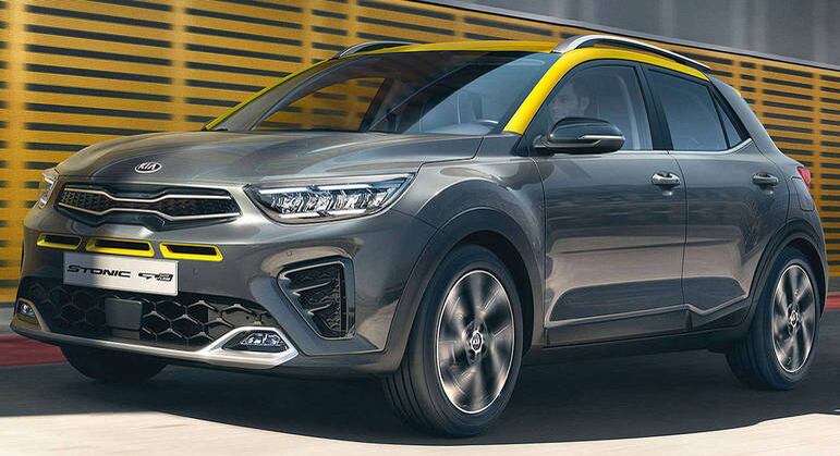 Stonic vem equipado com motor Kappa de três cilindros turbo GDI de 1.0 litro