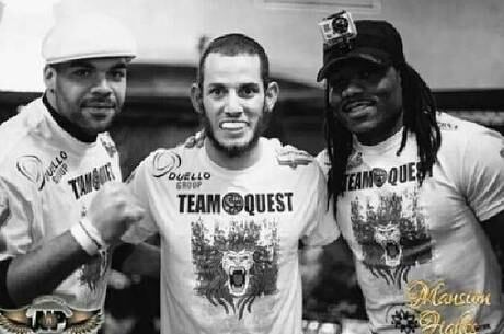 Yossi Eilfort treinou com o camaronês Thierry Sokoudjou