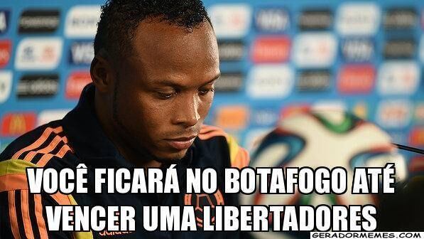 Botafogo e Libertadores não combinam na mesma frase, não é mesmo?
