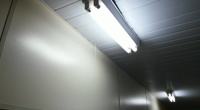 Água da chuva escorreu pela lâmpada dentro de uma sala de aula com crianças no Gama (DF)