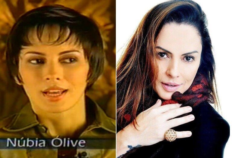 Núbia Óliiver foi uma das vilãs da edição. É recordista de ensaios nus em revistas masculinas, já foi apresentadora de TV e também é empresária