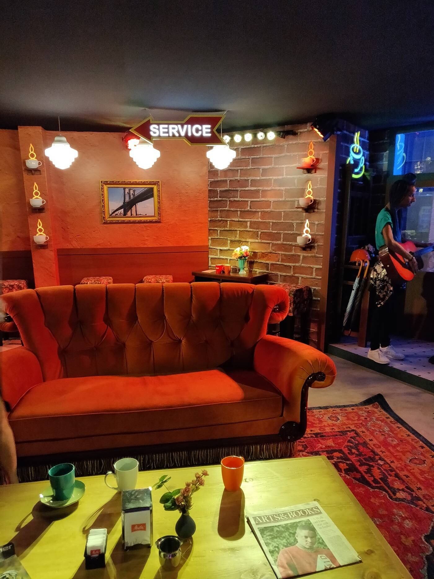 A primeira é o clássico sofá