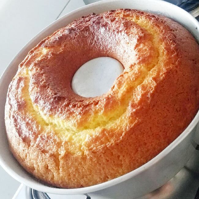 Bolo de Coco de Liquidificador