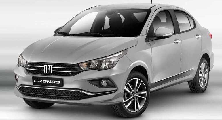 Fiat Cronos teve 3.716 unidades comercializadas e ficou na terceira posição