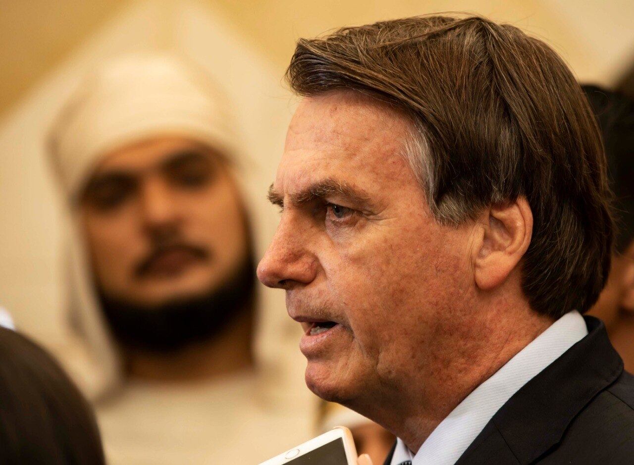 'Apenas por imagens não demonstrava sua grandiosidade", comentou o presidente