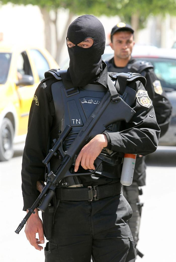 Salafistas protestam em Túnis, na Tunísia