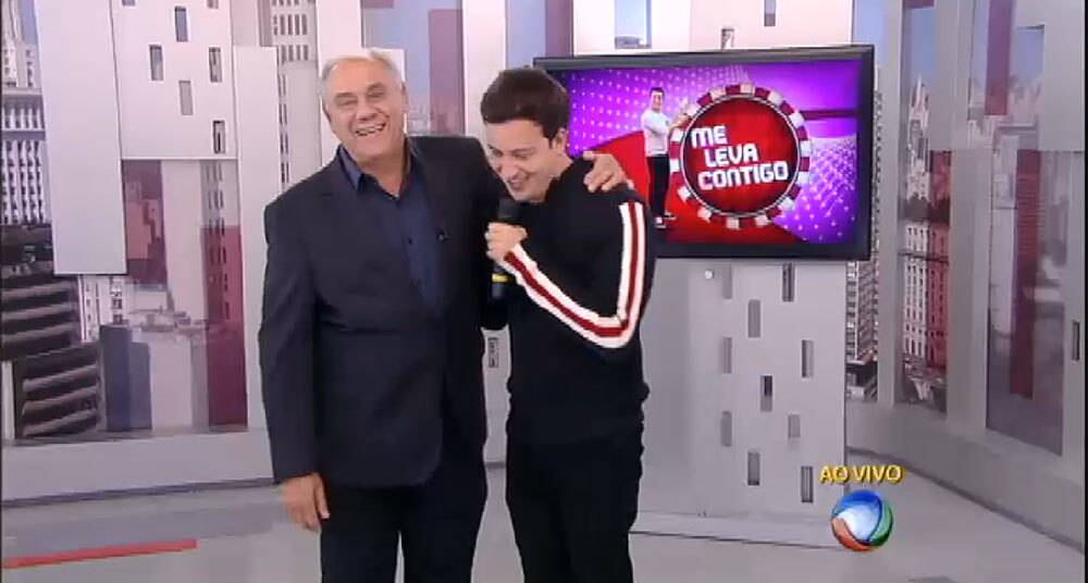 Marcelo Rezende recebe Rafael Cortez no 'Cidade Alerta'