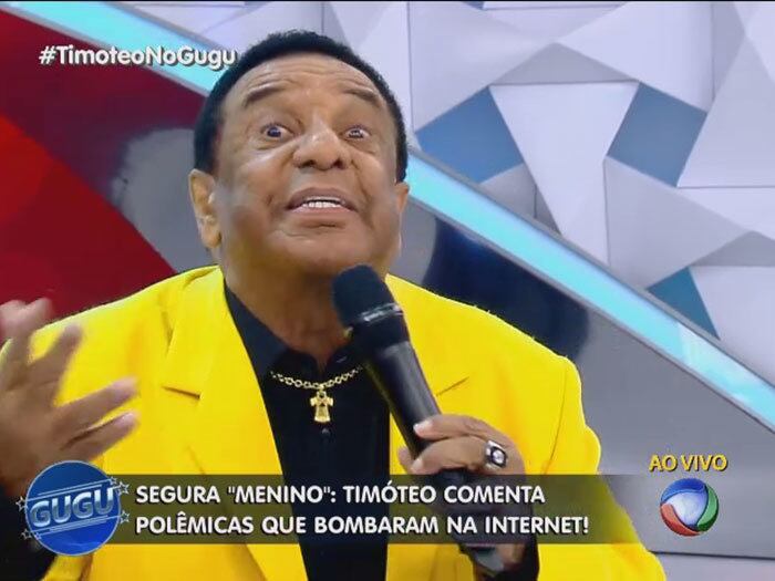 E completou dizendo que a censura aconteceu em uma emissora de televisão.

— Eu me dou o direito de apresentar o meu contraditório. Imagina, que falta me faz a Globo!... Mas eles não me dão o direito de ser como eu sou e eu não vou mudar, não tem jeito

+ Quer assistir às íntegras do programa Gugu? Acesse R7 Play e veja quando e onde quiser!