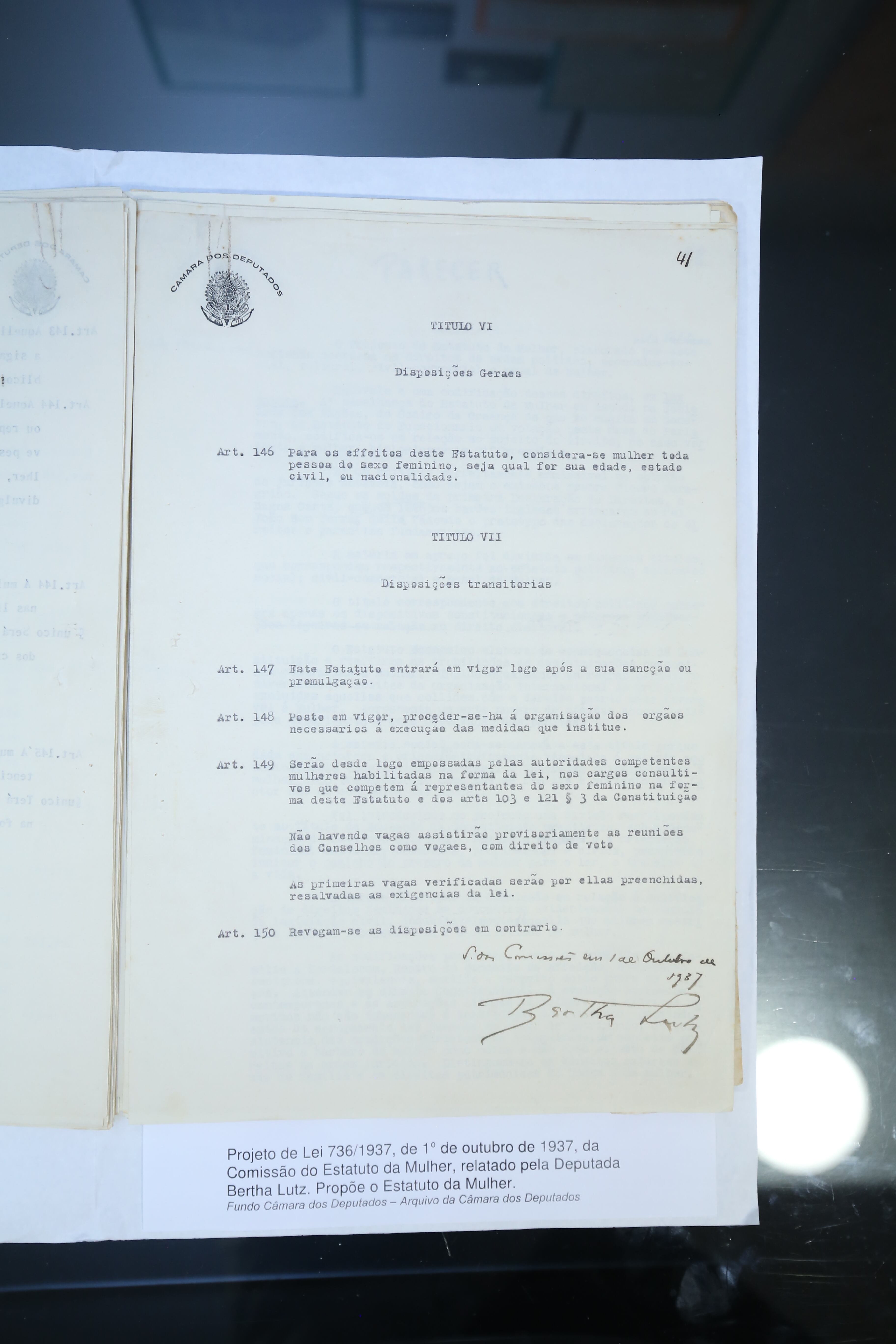 Acervo Histórico Bertha Lutz