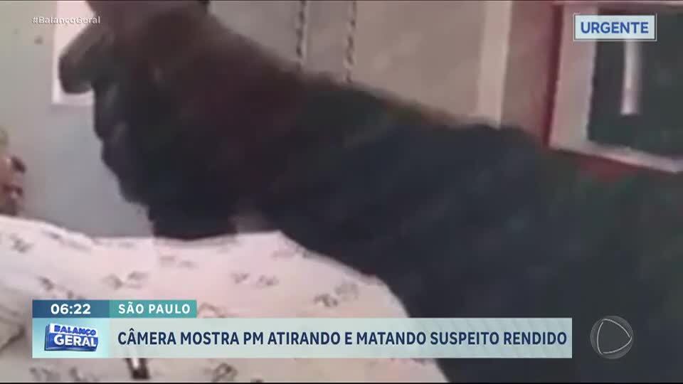 Câmera corporal mostra policial executando suspeito rendido durante operação em Paraisópolis