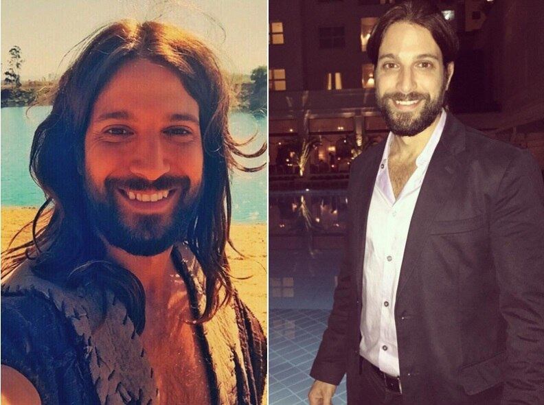 Marco Antonio Gimenez, o Nadabe de Os Dez Mandamentos, fica ainda mais bonito quando está todo produzido