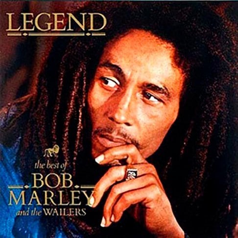 A coletânea Legend, lançada três anos após a morte de Marley, reúne algumas das músicas menos militantes do artista e é o álbum de reggae mais vendido da história (mais de 20 milhões de cópias).