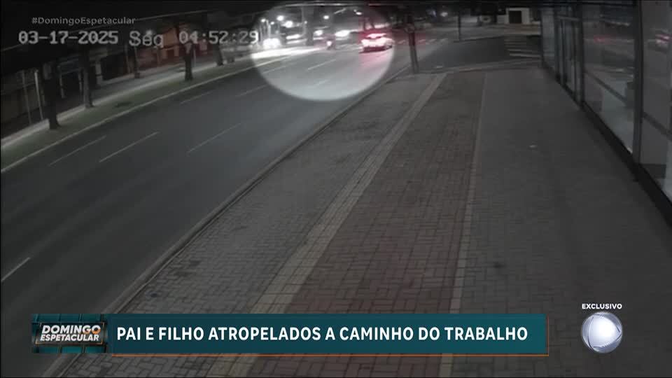 Pai e filho são atropelados por motorista alcoolizado no Paraná