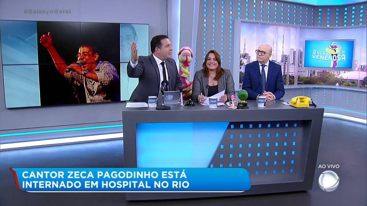 A Hora do Venenosa é comandada por Gottino, Fabíola e Lombardi
