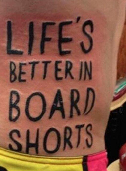 “A vida é melhor de bermuda”. Nós também achamos...
