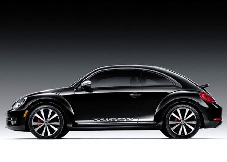 Para o lançamento do Beetle 2012 nos Estados Unidos, a Volkswagen preparou uma série especial: Beetle Black Turbo Launch Edition, com apenas 600 unidades, criada especialmente para marcar o debute do novo médio da Volks, que voltou a usar o emblemático nome Fusca