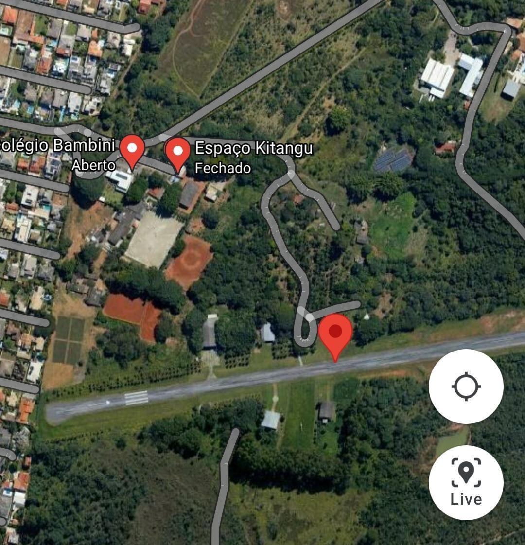 Avião cai na fazenda do ex-piloto Nelson Piquet